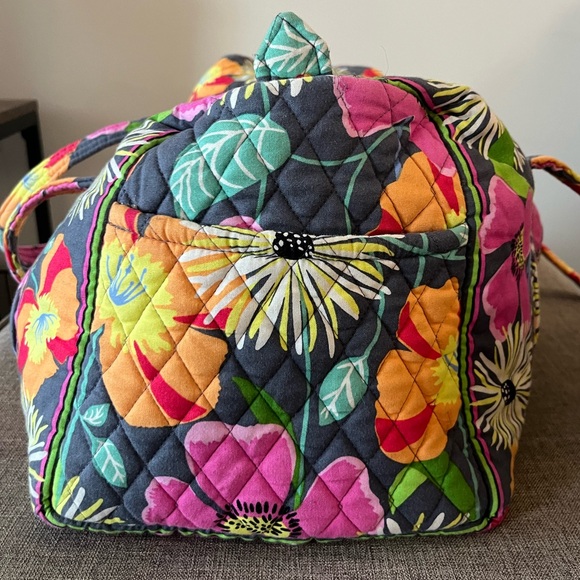Vera Bradley Small Duffel Bag - Jazzy Blooms - Retired Pattern - Picture 4 of 5